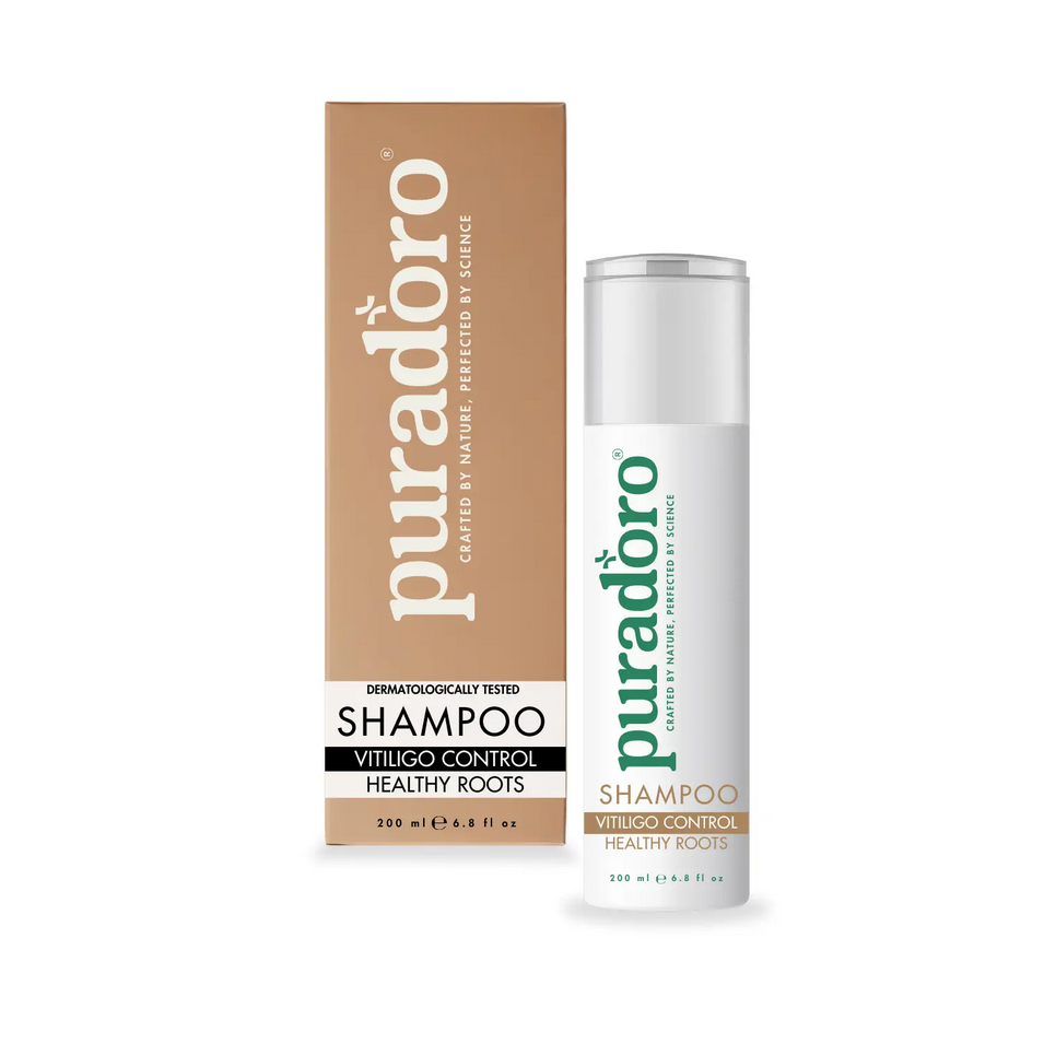vitiligo shampoo Shampoing Vitiligo & Racines Saines – Soin doux du cuir chevelu, nourrit les racines 200ml – Image 1